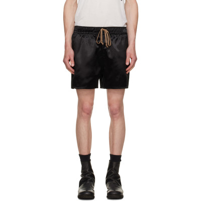 JKEEFER — JKEEFER Black Rollins Runner Shorts