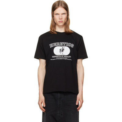 JKEEFER — JKEEFER Black 'Concepts of Reality' T-shirt