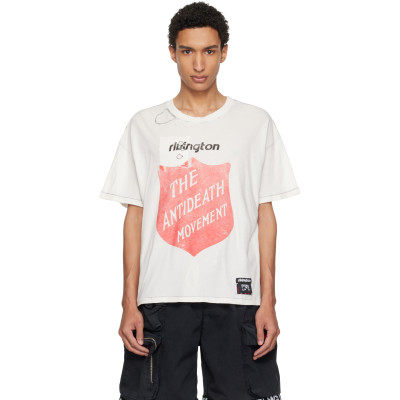 Rivington Roi Rebis — Rivington Roi Rebis Off-White 'Anti Death' Tyler T-shirt