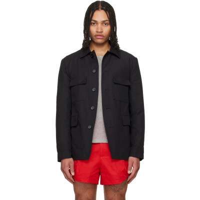 LII — LII Black Military Jacket