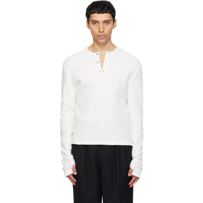 CARRER — CARRER White Lis Classic Henley