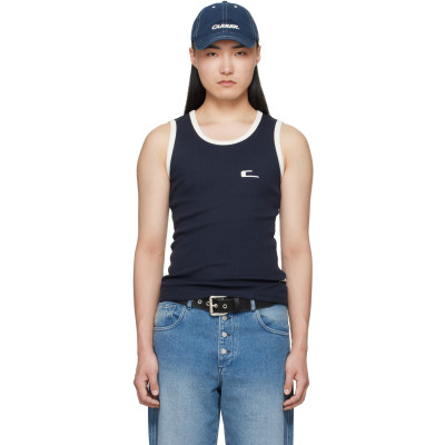 CARRER — CARRER Navy Ferraz Tank Top