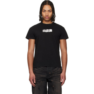 ALEXANDER DIGENOVA — ALEXANDER DIGENOVA Black 'Truth Serum' T-shirt