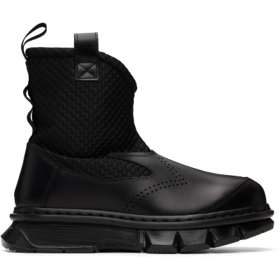 Dr. Martens Black Qubist Rigger Boots
