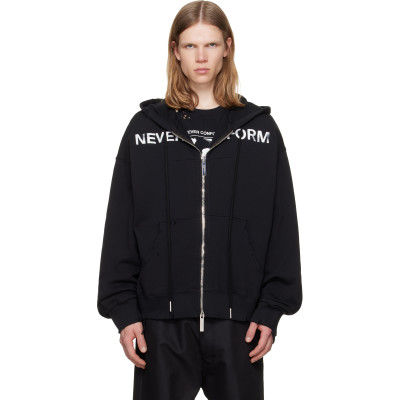 Matières Fécales — MATIÈRES FÉCALES Black 'Never Conform' Hoodie