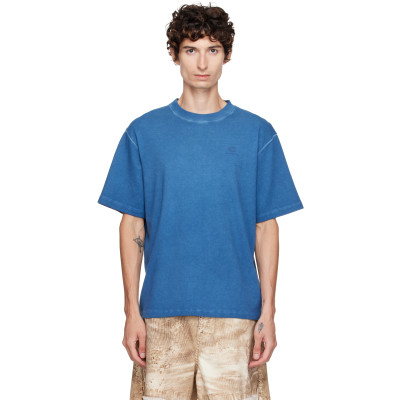 CAMPERLAB — CAMPERLAB Blue Logo Boxy T-shirt