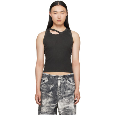 CAMPERLAB — CAMPERLAB Black Ribbed Tank Top