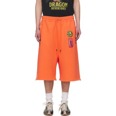 LU'U DAN — LU'U DAN BRUCE LEE x LỰU ĐẠN Orange Zoku Shorts