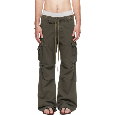Raimundo Langlois — Raimundo Langlois Khaki Double Fly Cargo Pants
