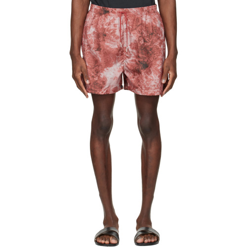 Stockholm (Surfboard) Club — Embroidered-Logo Swim Shorts