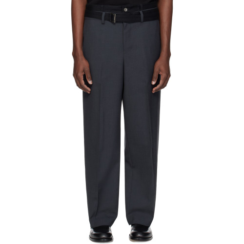 Sacai — Spliced Suiting Blazer