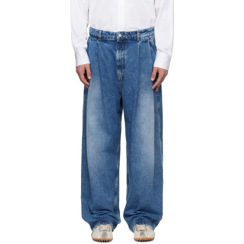Hed Mayner — Pleated Jeans