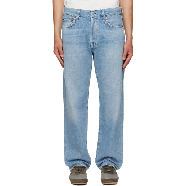 Citizens of Humanity — Blue Beau Straight Premium Vintage Jeans