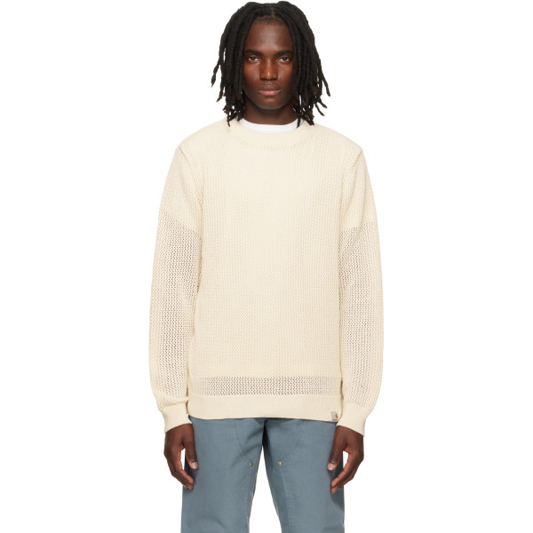 Carhartt WIP — Carhartt Work In Progress Off-White Stockton Sweater