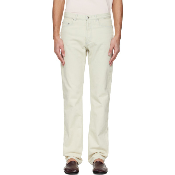 A.P.C. — A.P.C. Off-White Standard Jeans