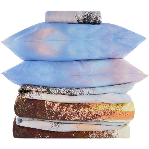 BLESS — Multicolor Nº71 Baltic Sea Sunset Bedding Set
