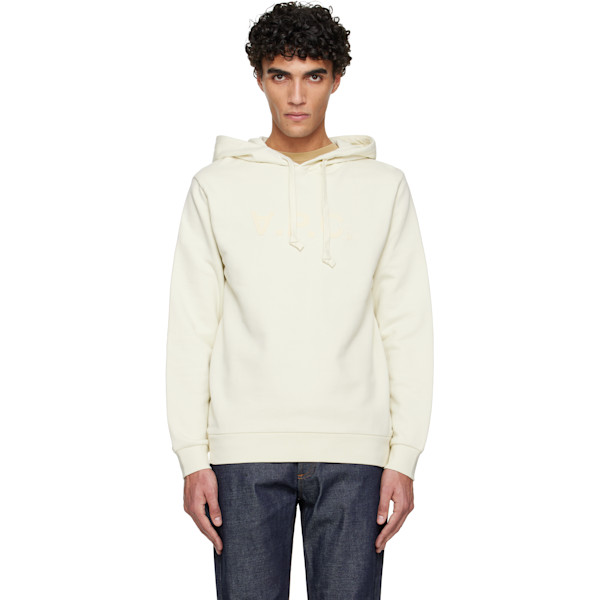 A.P.C. — A.P.C. Off-White Standard Grand 'VPC' Hoodie