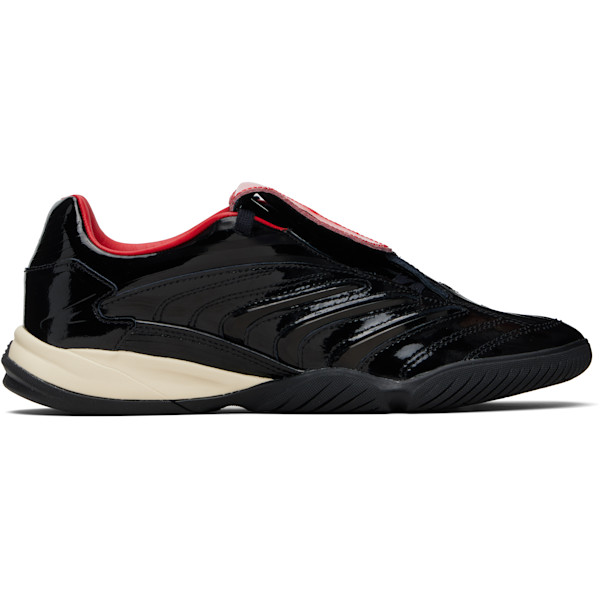 Adidas — adidas Originals Black & Red Predator Sala Sneakers