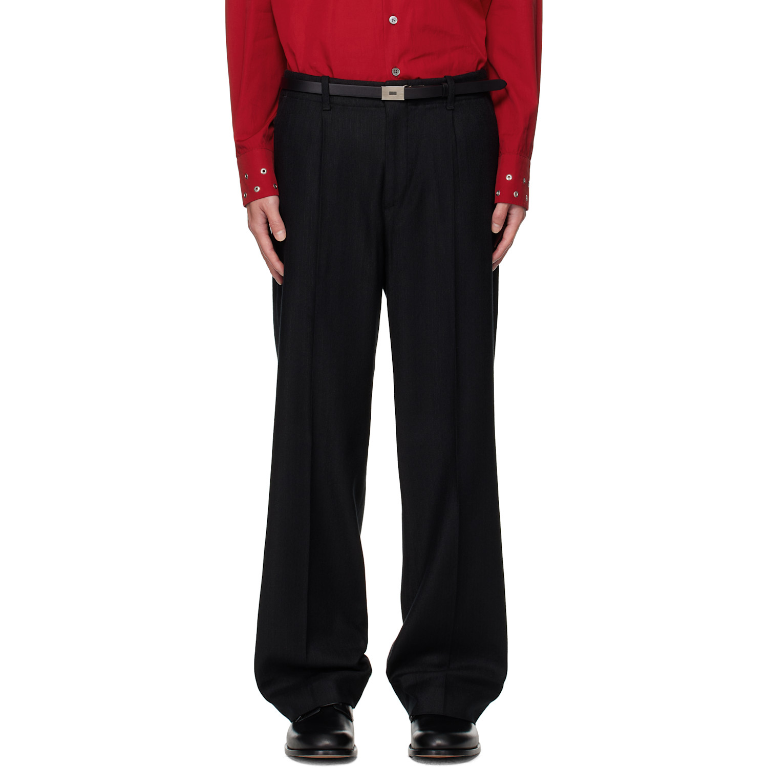OUR LEGACY Black Tuxedo Capri Trousers | Smart Closet
