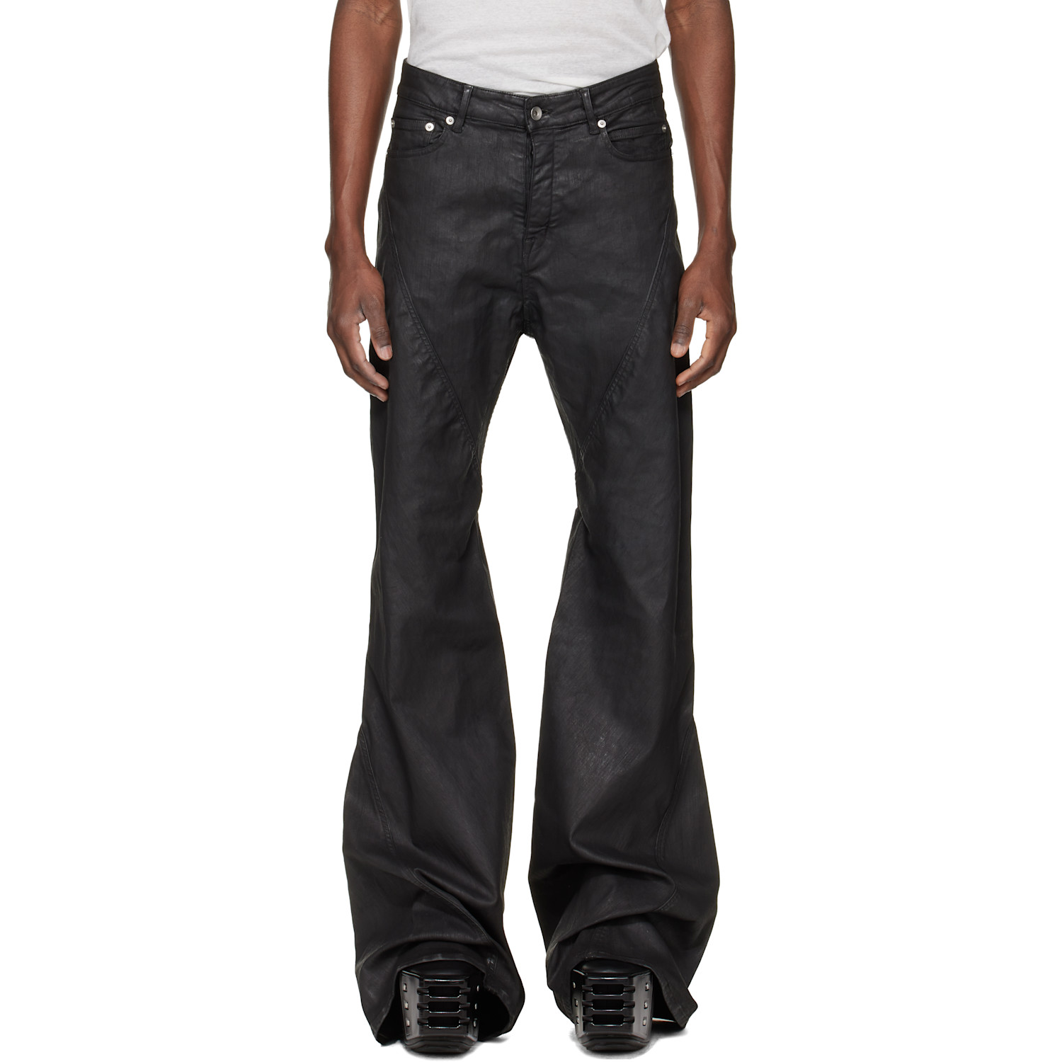 Rick Owens Drkshdw Black Stretch Tyrone Jeans | Smart Closet