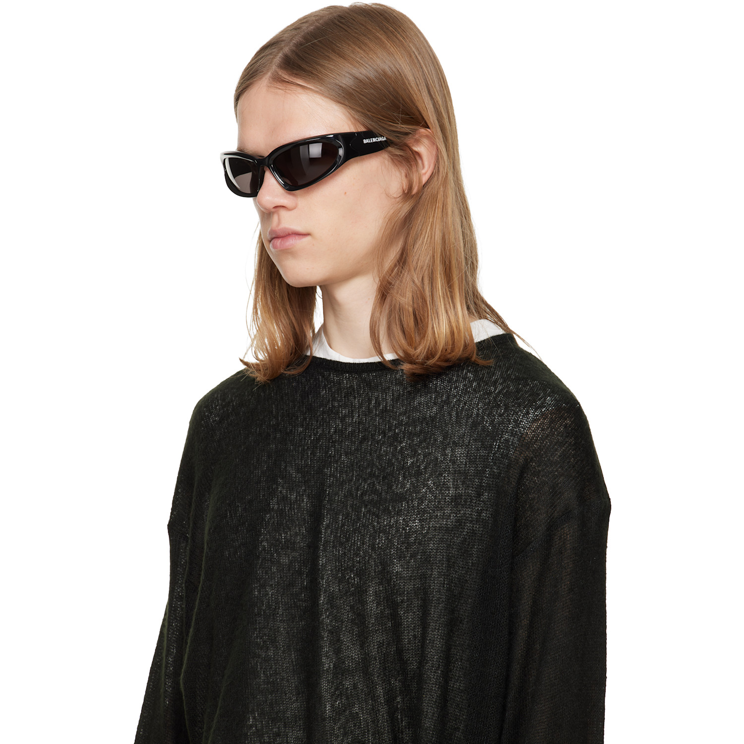 Balenciaga Swift Oval Sunglasses | Smart Closet