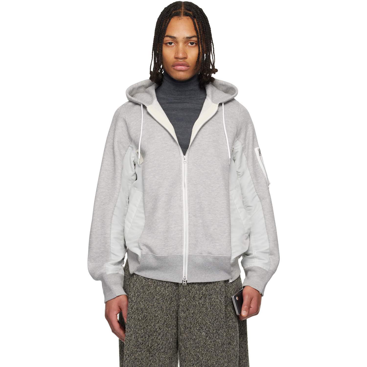 sacai White Eric Haze Edition Sweater | Smart Closet