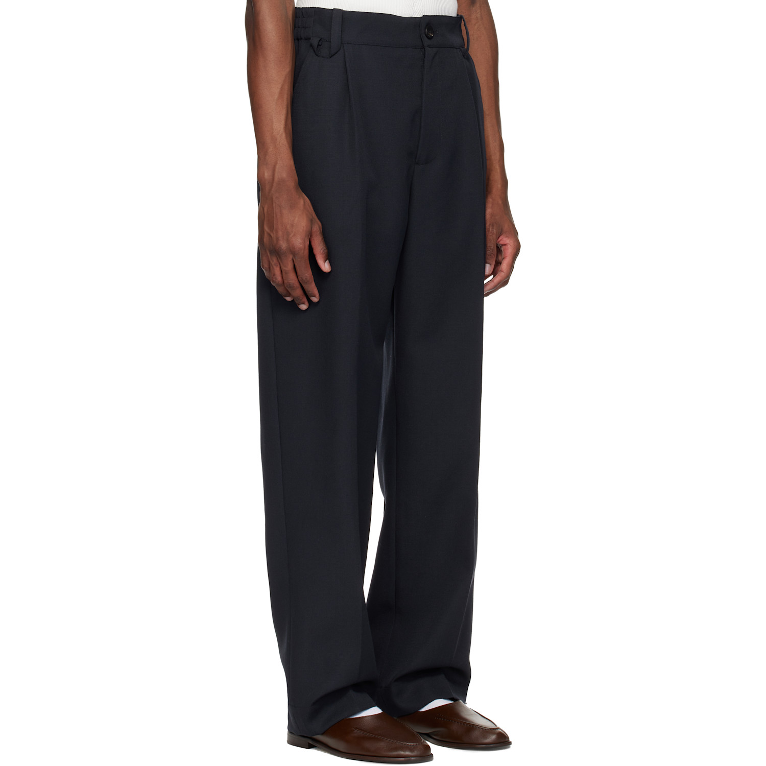 JACQUEMUS Black La Casa 'Le pantalon Marzio' Trousers | Smart Closet