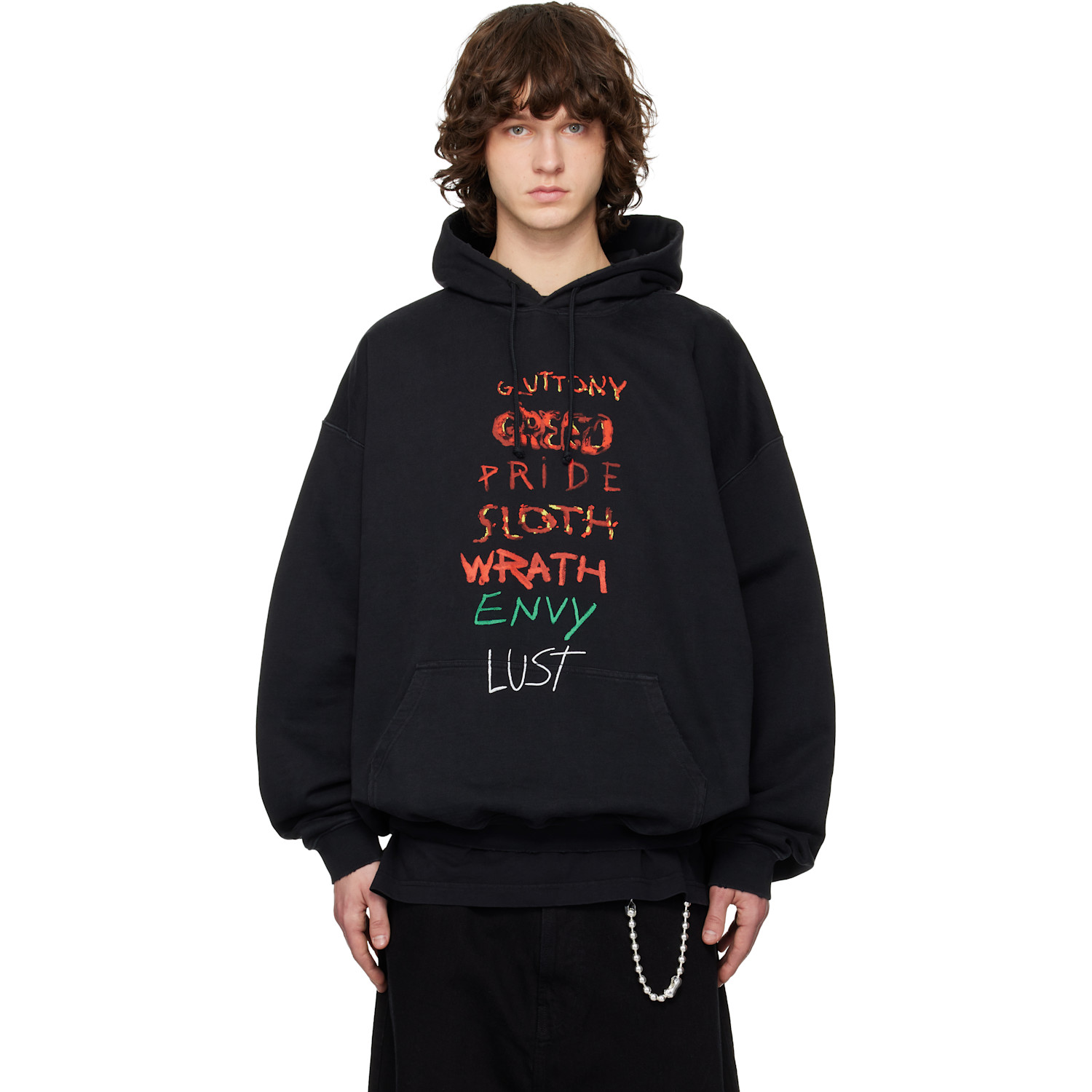 VETEMENTS Black Solidarity Hoodie | Smart Closet