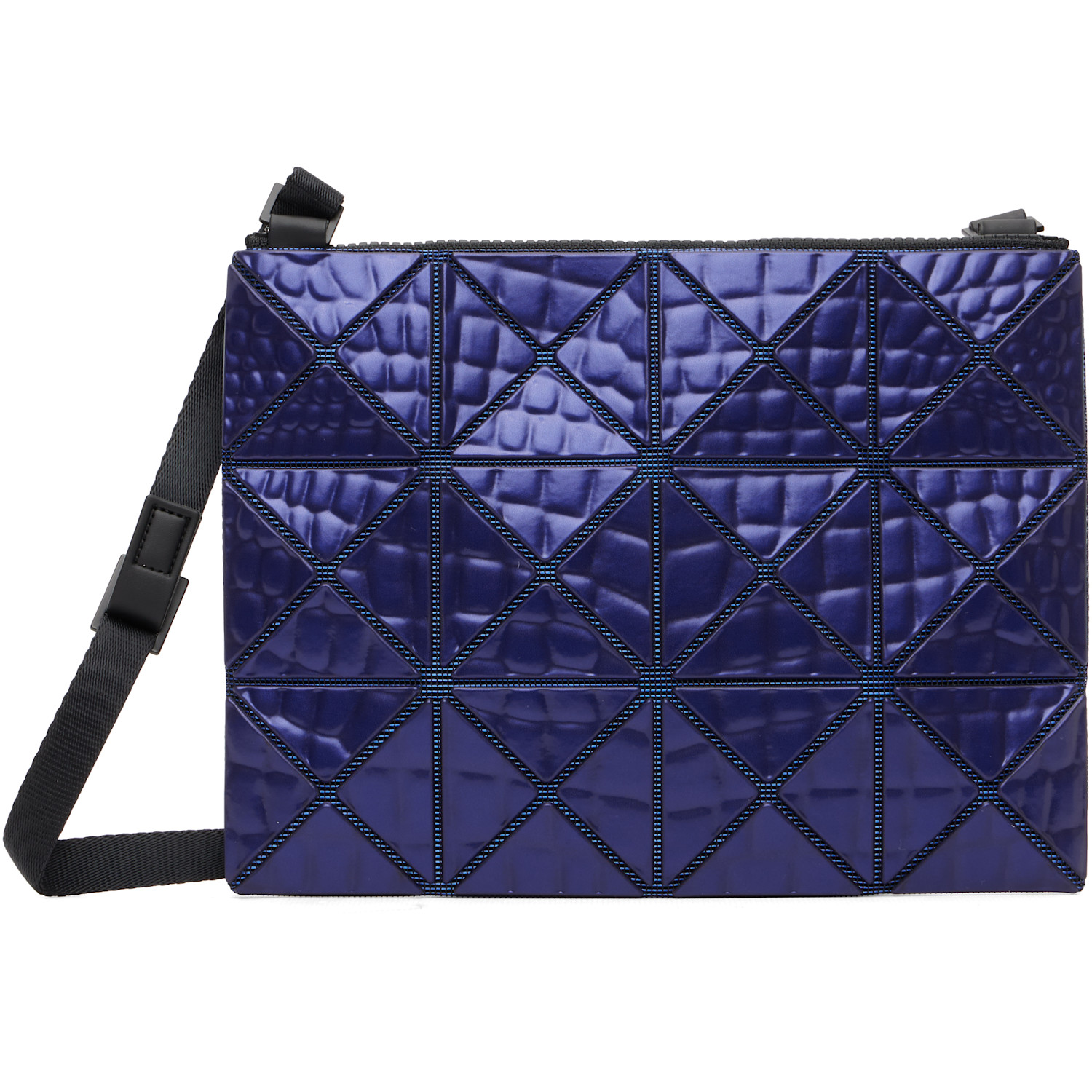 BAO BAO ISSEY MIYAKE Lucent Nest Crossbody Bag in Lime Yellow