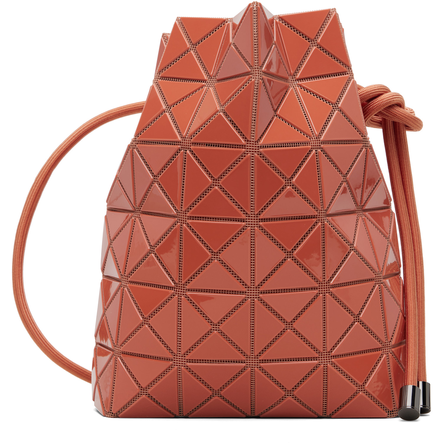 BAO BAO ISSEY MIYAKE Lucent Nest Crossbody Bag in Lime Yellow