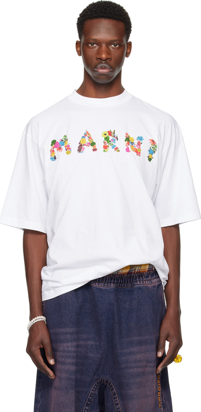 Marni SSENSE Exclusive White T-Shirt