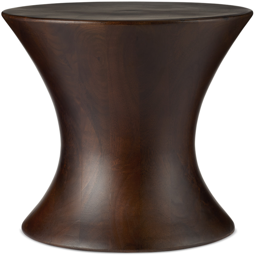 Brown Spin Stool by ferm LIVING | SSENSE