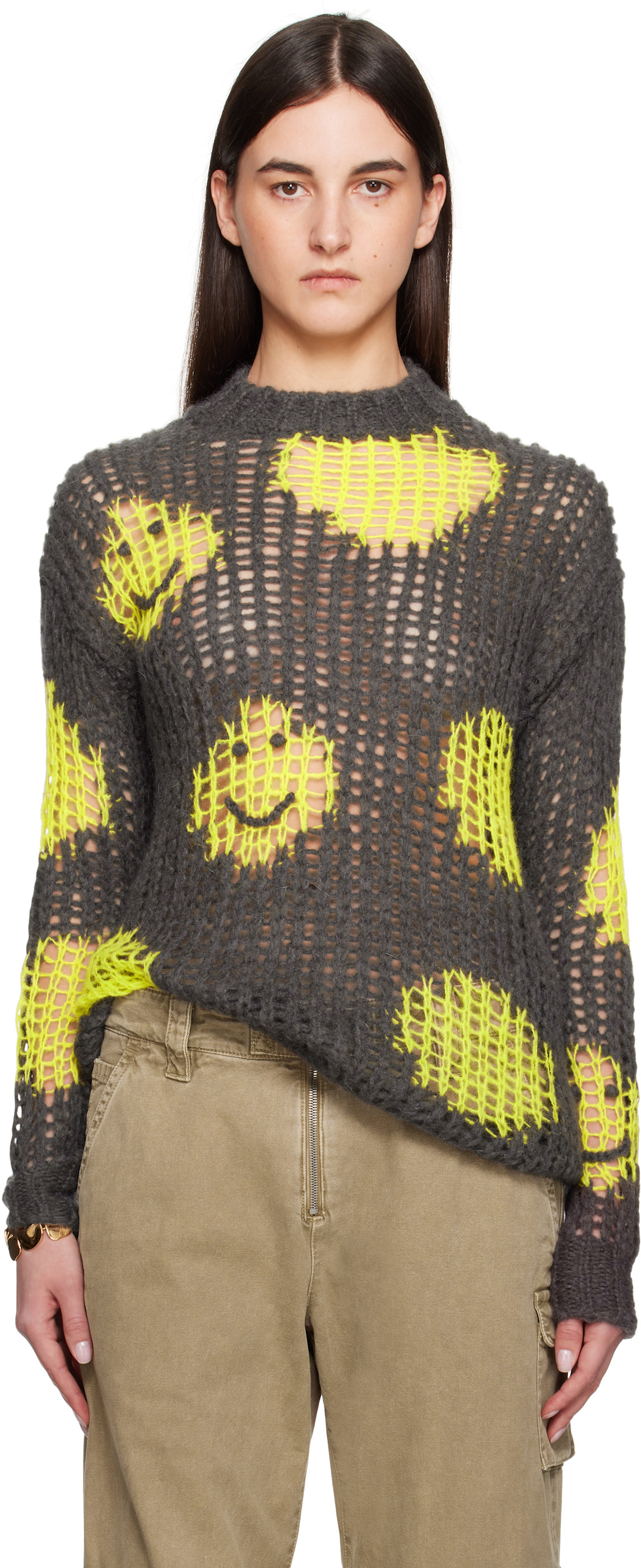 Acne Studios Embroidered Mohair Sweater