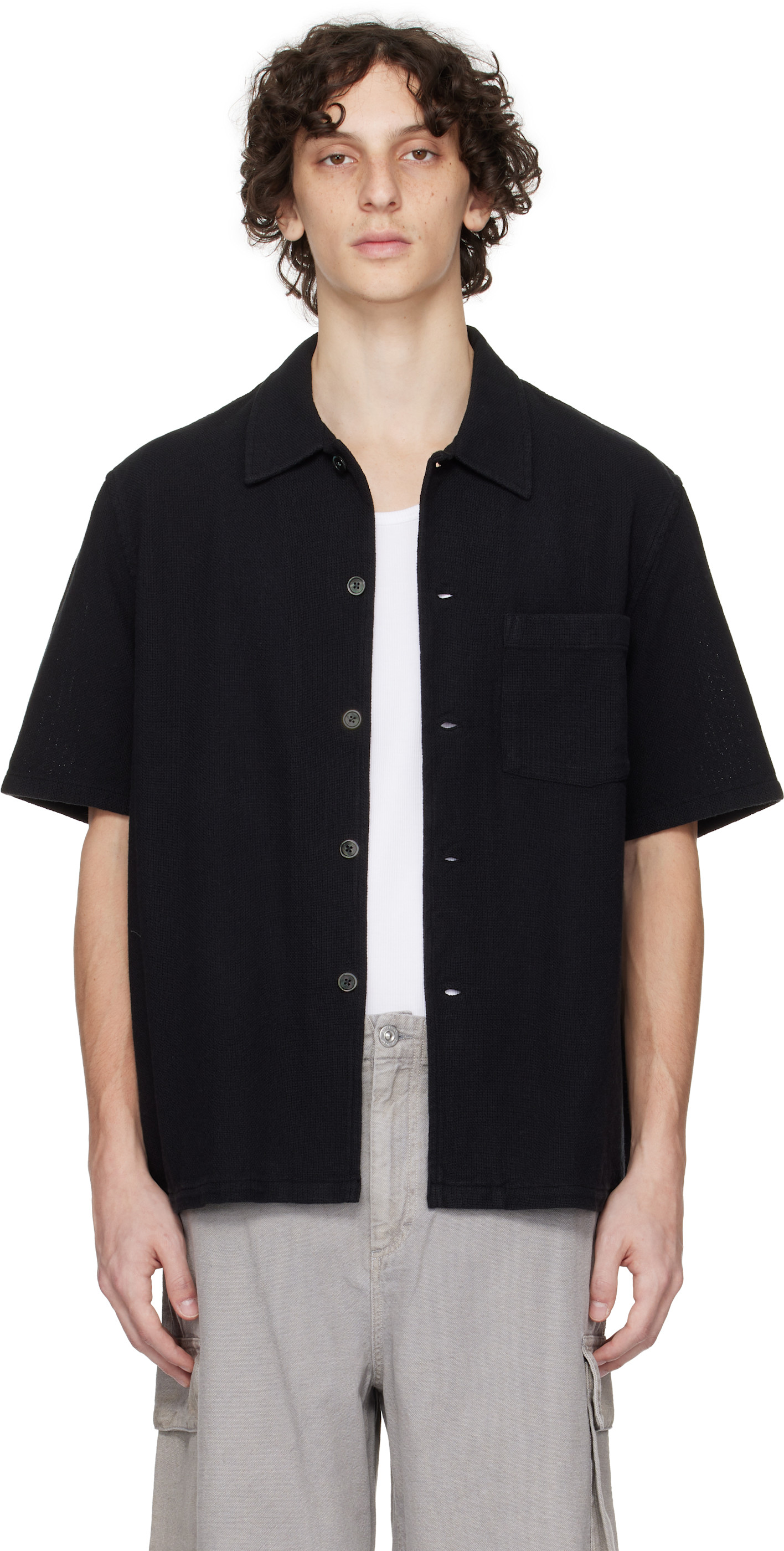 OUR LEGACY: Black Box Shortsleeve Shirt | SSENSE Canada