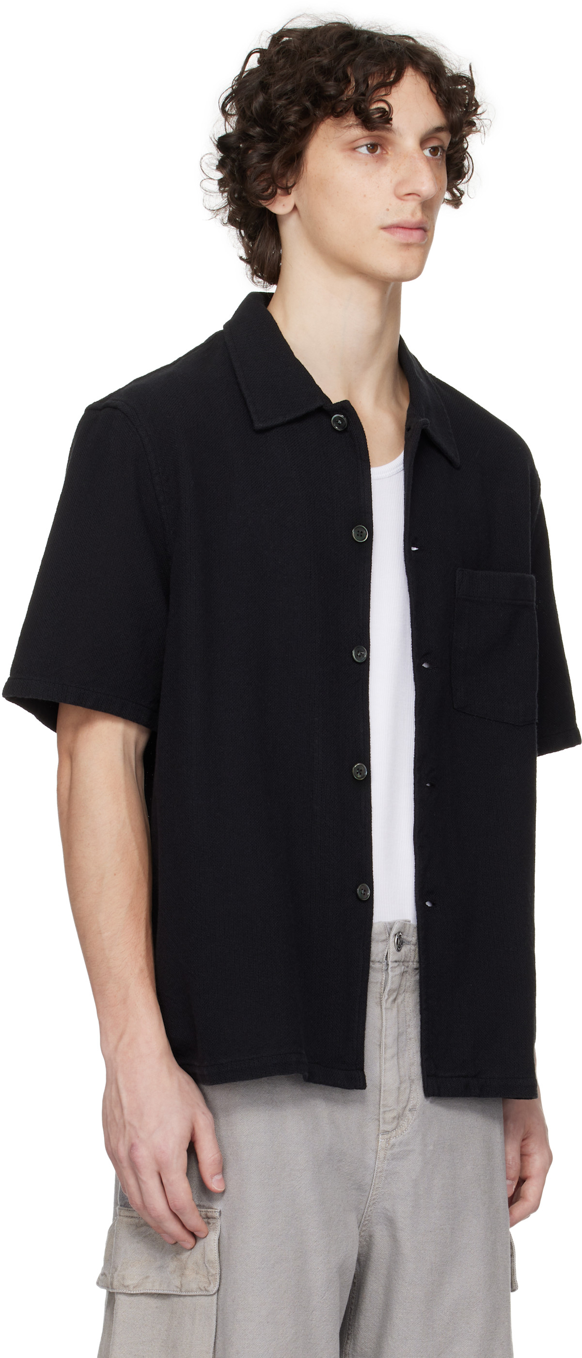 OUR LEGACY: Black Box Shortsleeve Shirt | SSENSE Canada