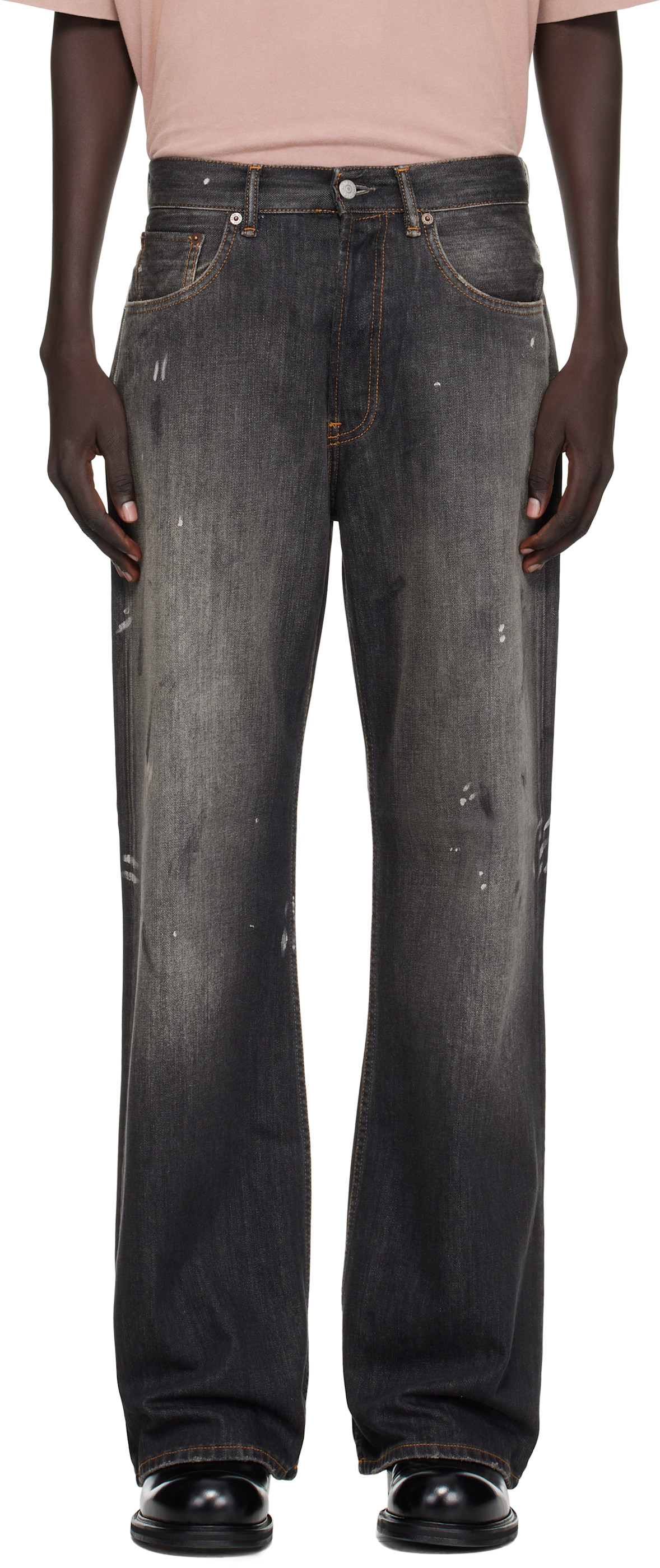 Acne Studios: Gray Regular Fit 2021M Jeans | SSENSE