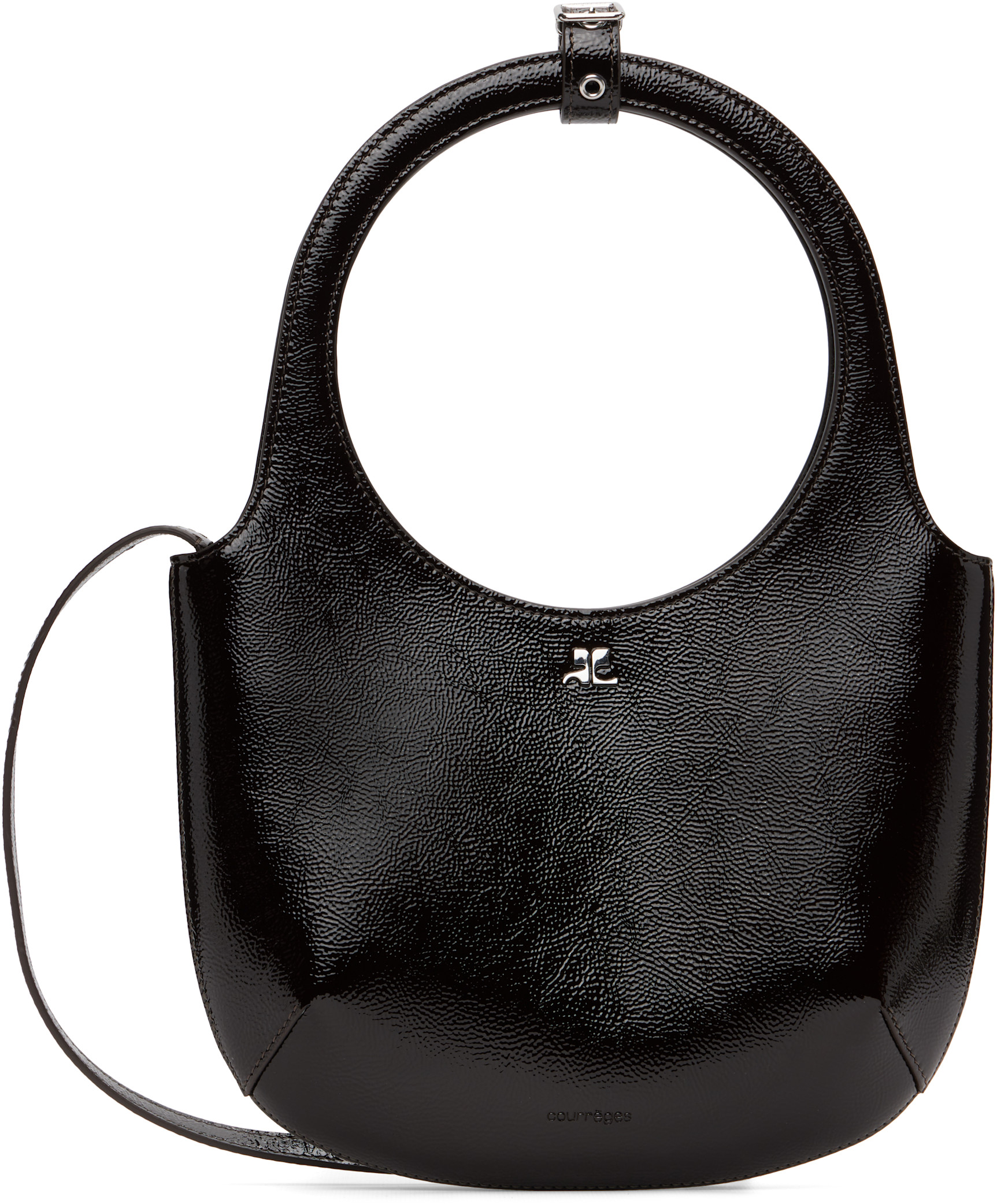Courrèges Holy leather handbag