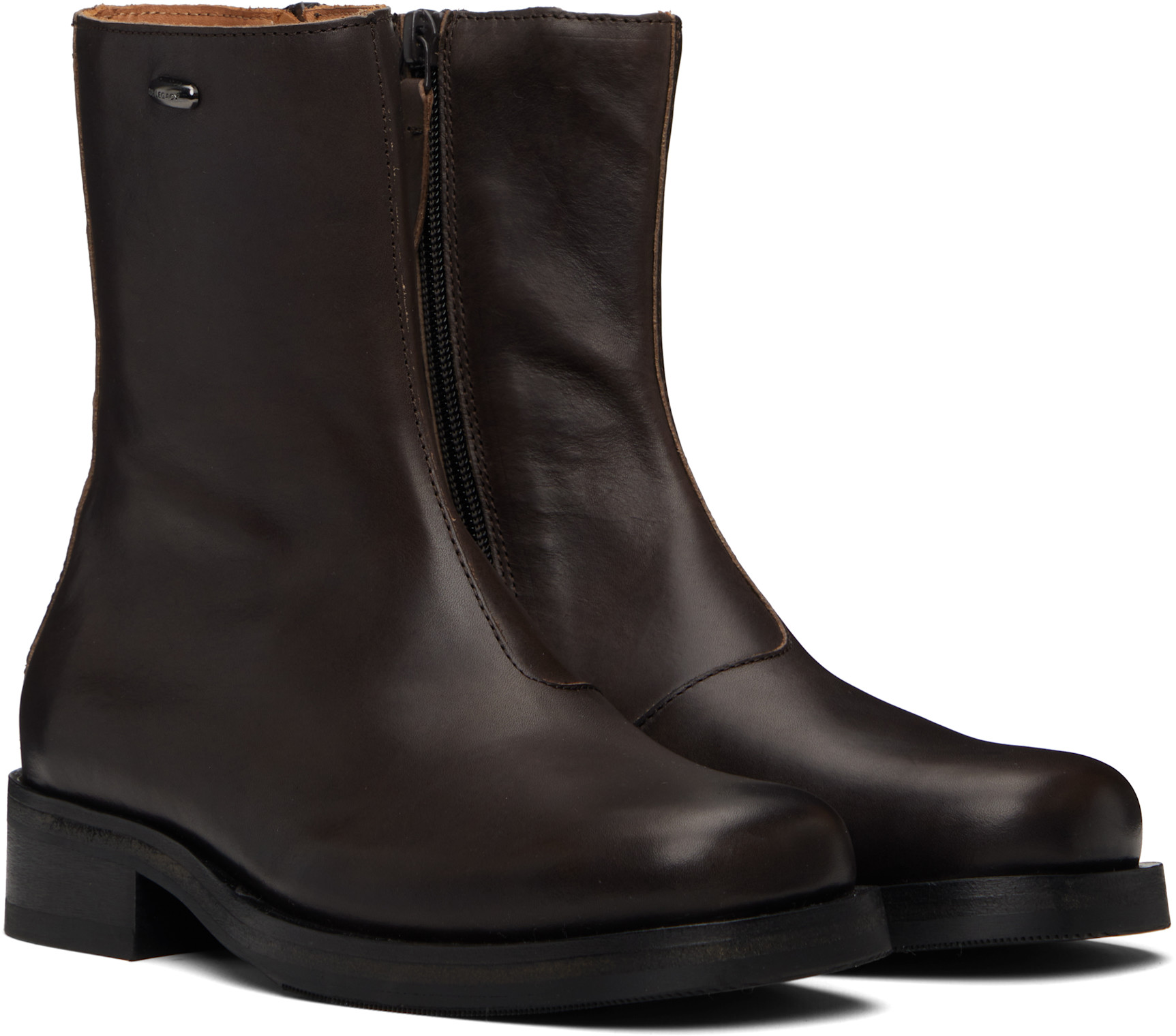 OUR LEGACY: Brown Camion Boots | SSENSE