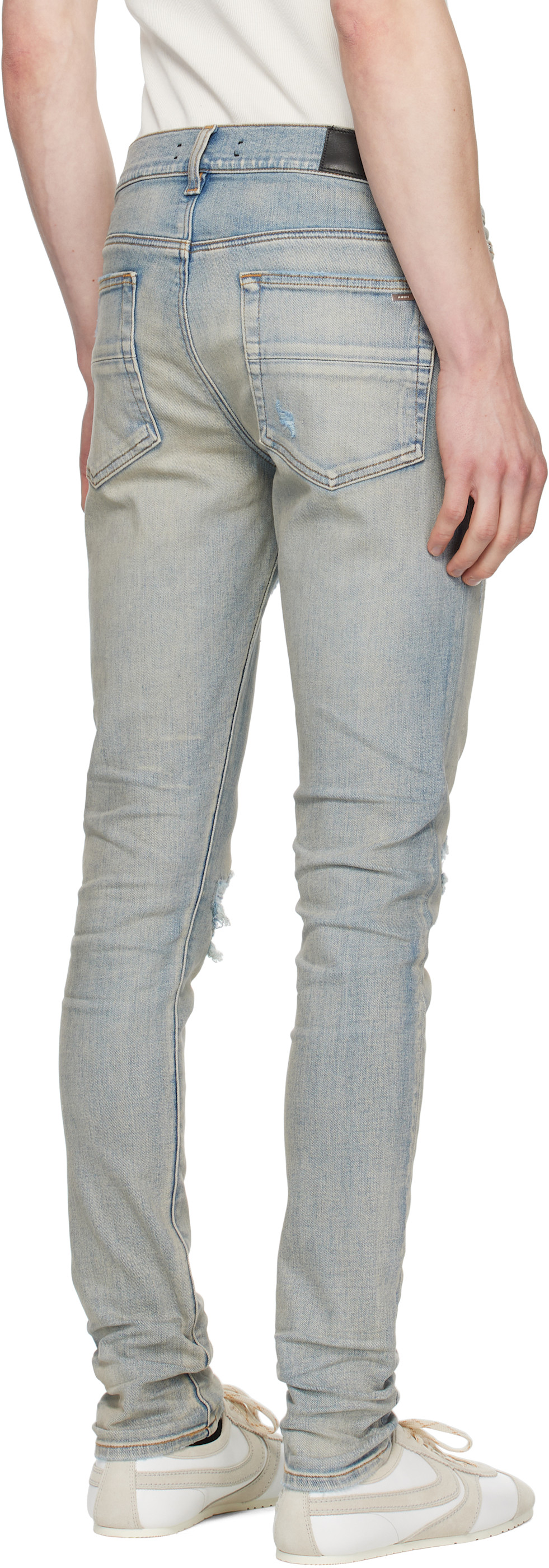 AMIRI: Blue MX1 Jeans | SSENSE Canada