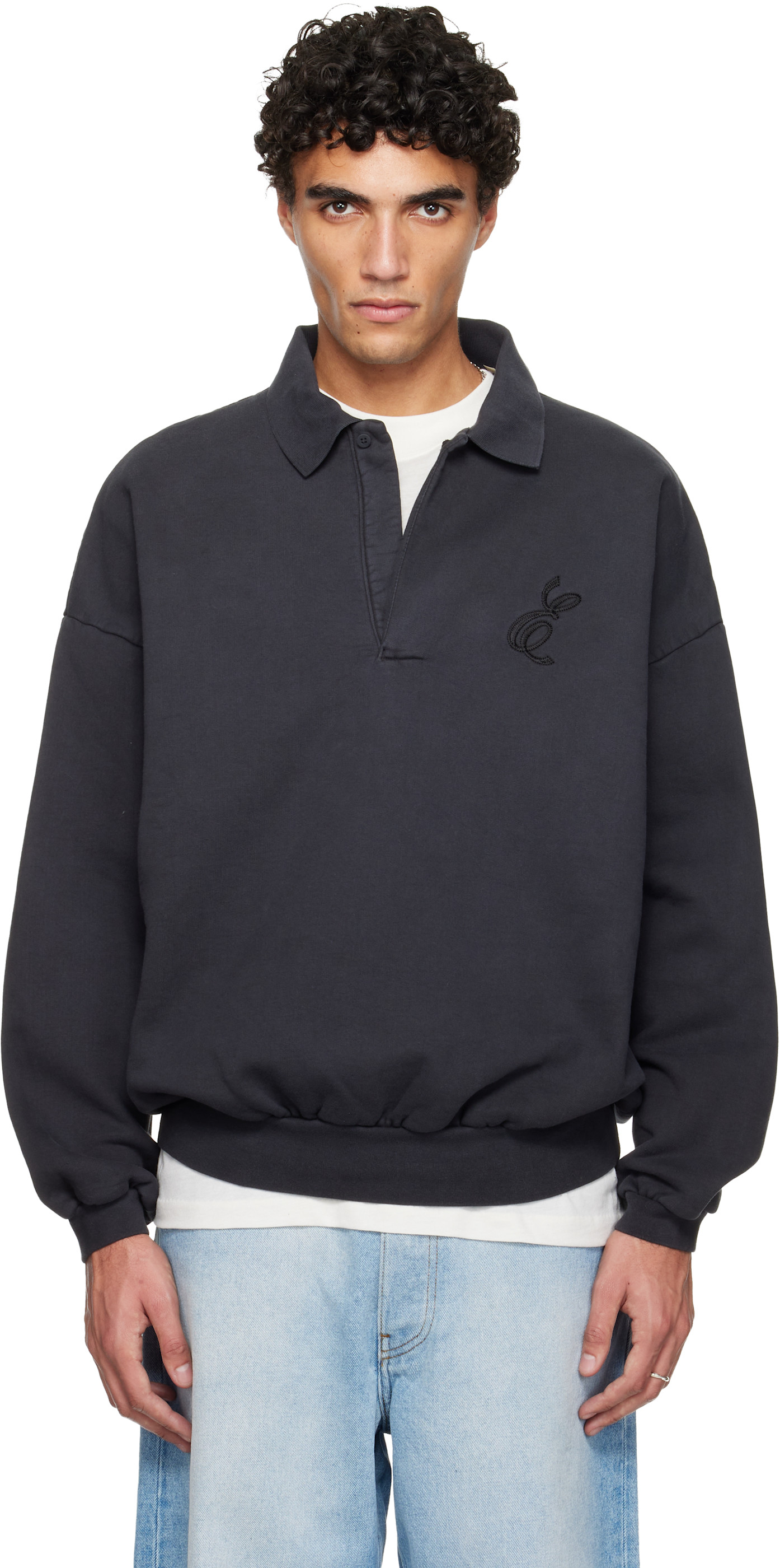 Fear of God ESSENTIALS: ブラック Holiday Embroidered Classic