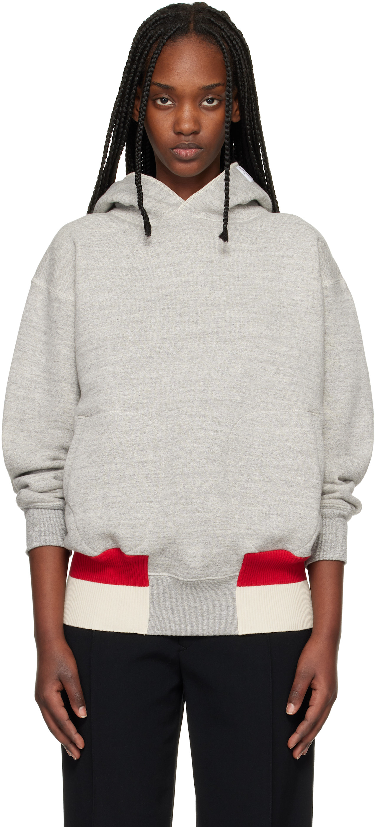トップス STEFAN COOKE 22SS SIZE S Stefan Cooke: Gray AG Spalding Edition Sideline Parka Hoodie | SSENSE