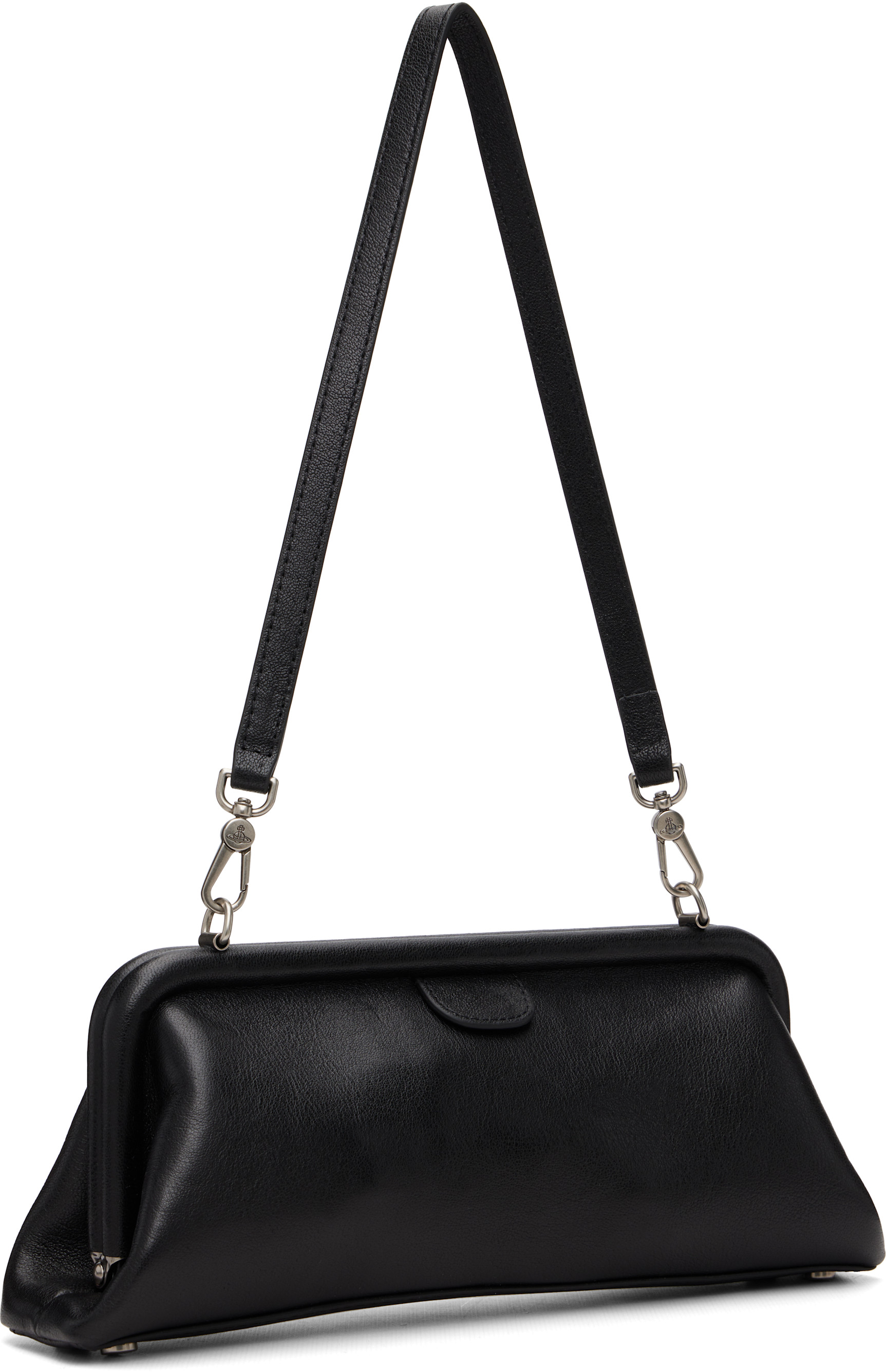 Vivienne Westwood: Black Jane Frame Bag | SSENSE Mexico