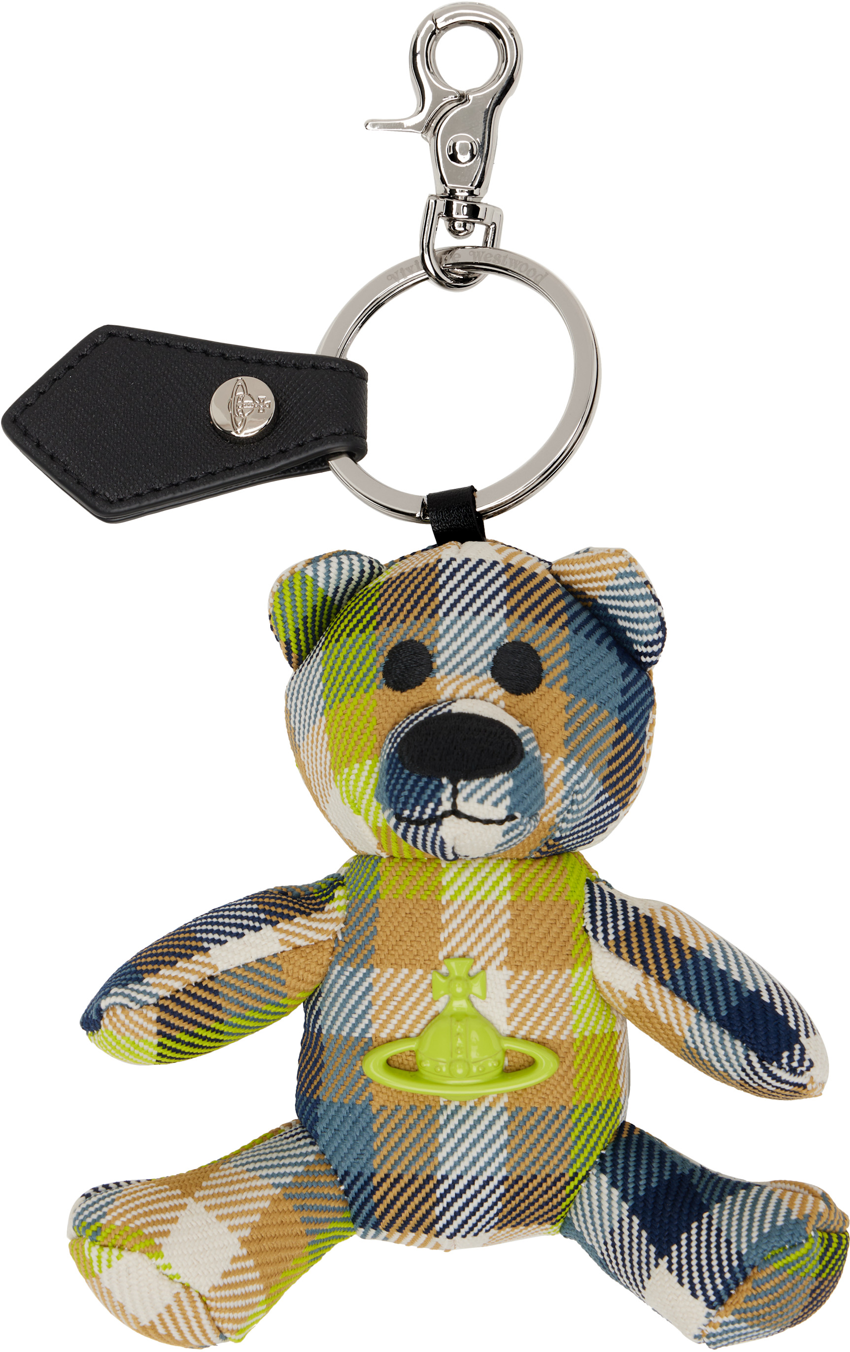 Vivienne Westwood: Multicolor Teddy Bear Keychain | SSENSE
