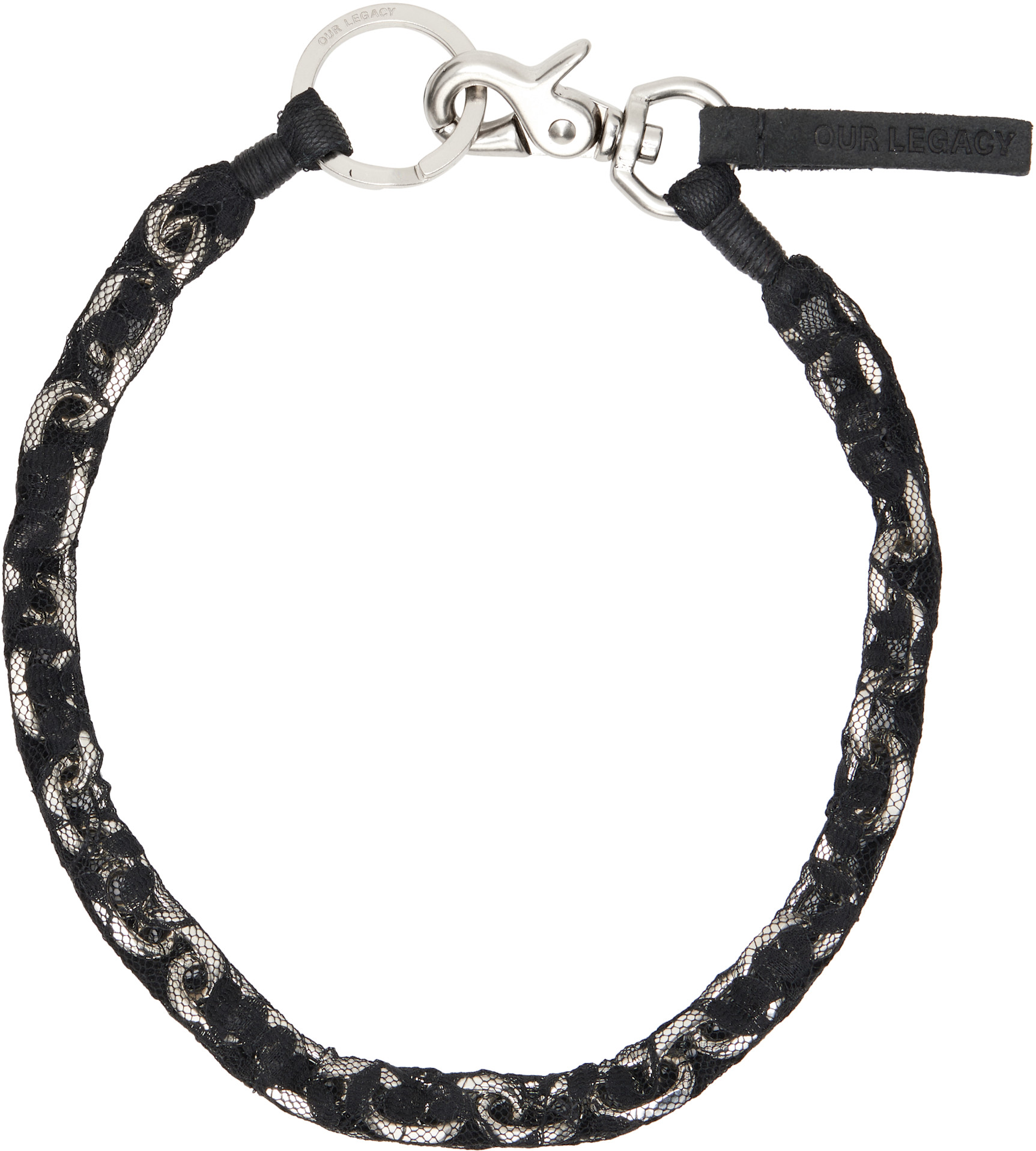 OUR LEGACY: Lace Ladon Necklace | SSENSE