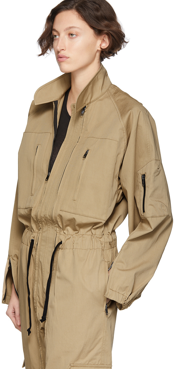 Random Identities - Beige Versatile Flight Jumpsuit