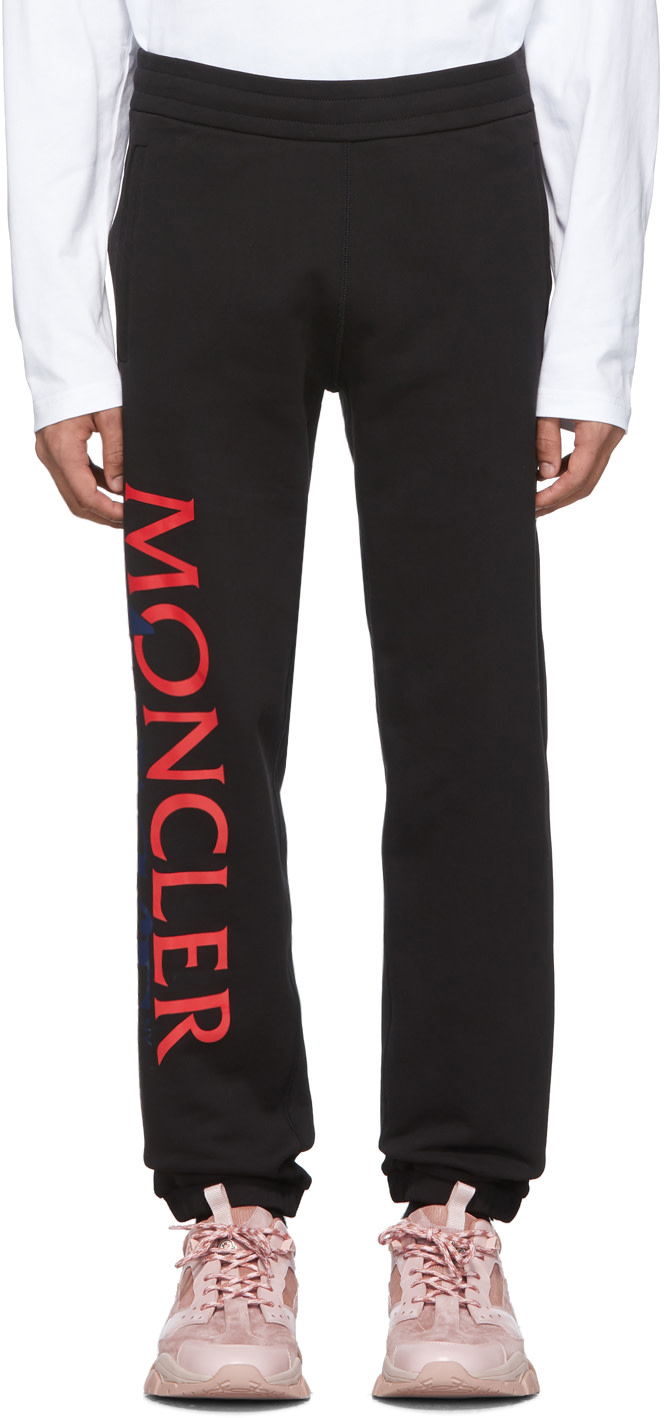 Moncler Genius: 2 Moncler 1952 Black Awake NY Edition Logo Lounge