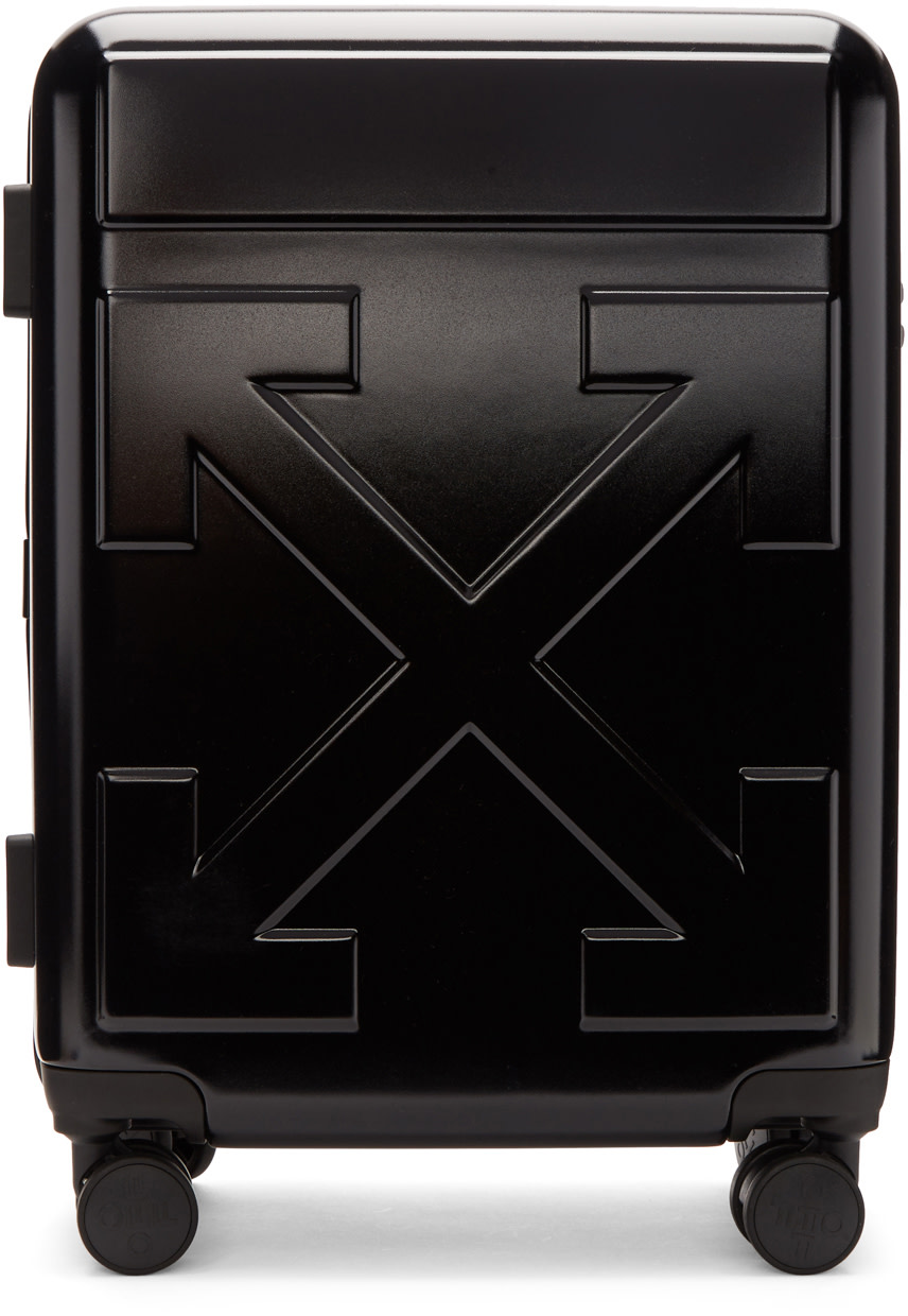 Off-White - Valise noire Arrows