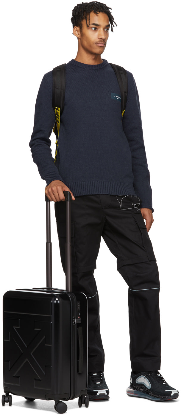 Off-White - Valise noire Arrows