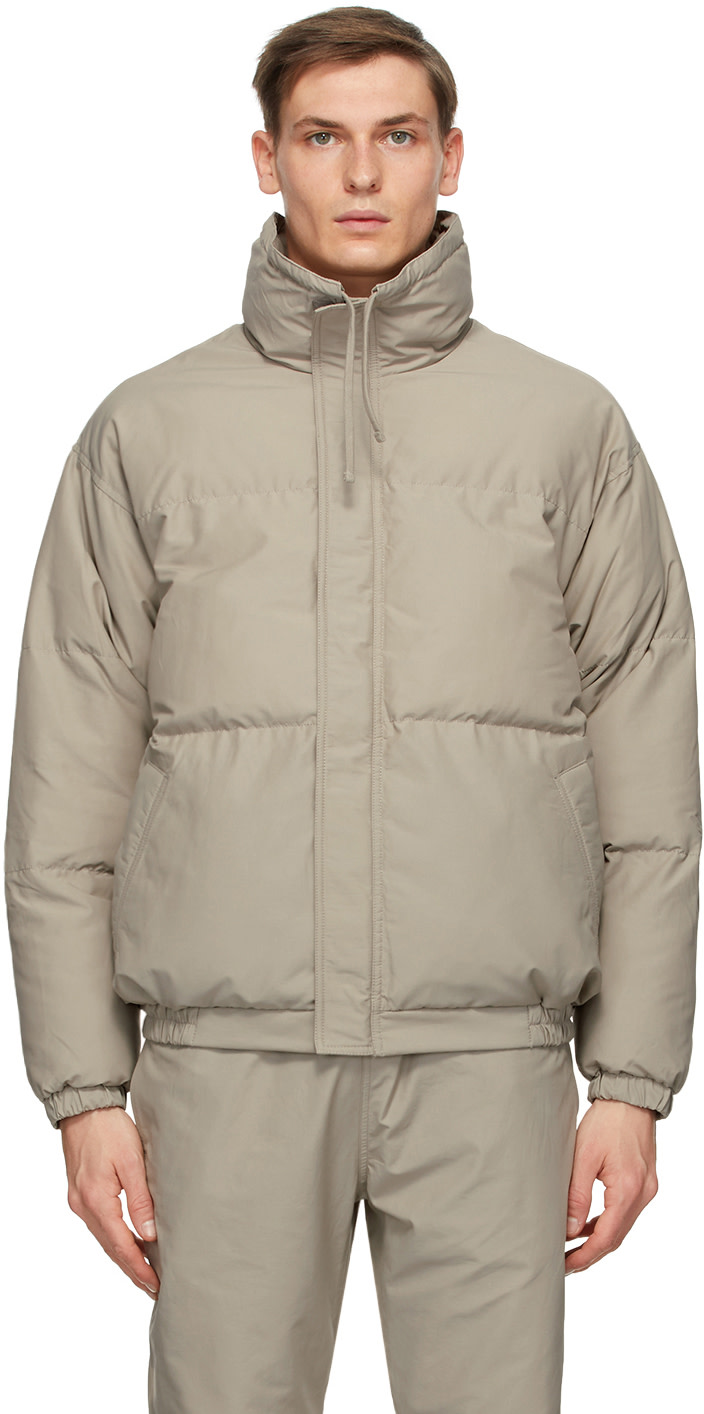Fear of God ESSENTIALS - Grey Puffer Jacket