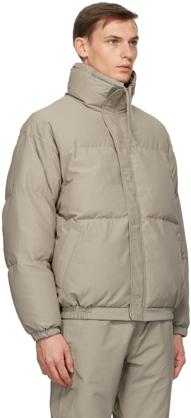 Fear of God ESSENTIALS - Grey Puffer Jacket